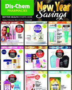 Dis-Chem Pharmacies specials from Tuesday 10 Dec