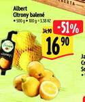 Albert Citrony balené 500 g