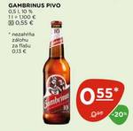 Gambrinus pivo, 0,5 l