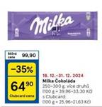 Milka Čokoláda 250-300 g