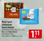 Ritter Sport Schokolade, 100 g