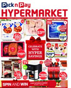 Pick n Pay Hypermarket Christmas Specials - Eastern Cape