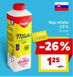 Rajo mlieko, 1 l