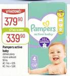 Pampers active baby dětské pleny