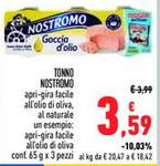 TONNO NOSTROMO 3 x 65 g