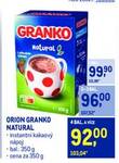 ORION GRANKO NATURAL cena za 350 g