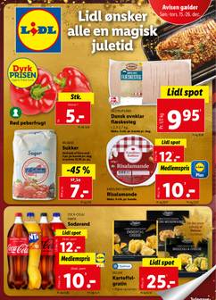 Lidl folder fra søndag 15.12.