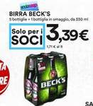 BIRRA BECK'S 6 x 330 ml