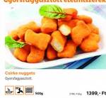 Csirke nuggets Gyorsfagyasztott