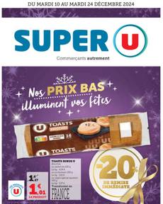 Catalogue Super U de du mardi 10/12