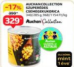 AUCHAN COLLECTION SZUPERÉDES CSEMEGEKUKORICA