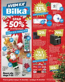 Bilka folder fra fredag 13.12.