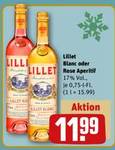 Lillet Blanc oder Rose Aperitif, 0,75 l