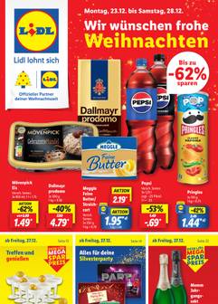 Lidl-Prospekt von Montag 23.12.