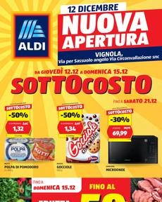 ALDI - Nuova apertura Vignola