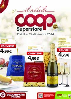 Volantini Coop da giovedì 12/12