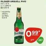 PILSNER URQUELL PIVO, 0,5 l