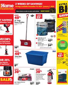 Home Hardware flyer from Thursday 12-19