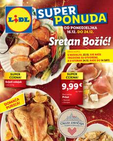 Lidl katalog od ponedjeljka 16.12.