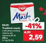 RAJO Tradičně maslo, 250 g