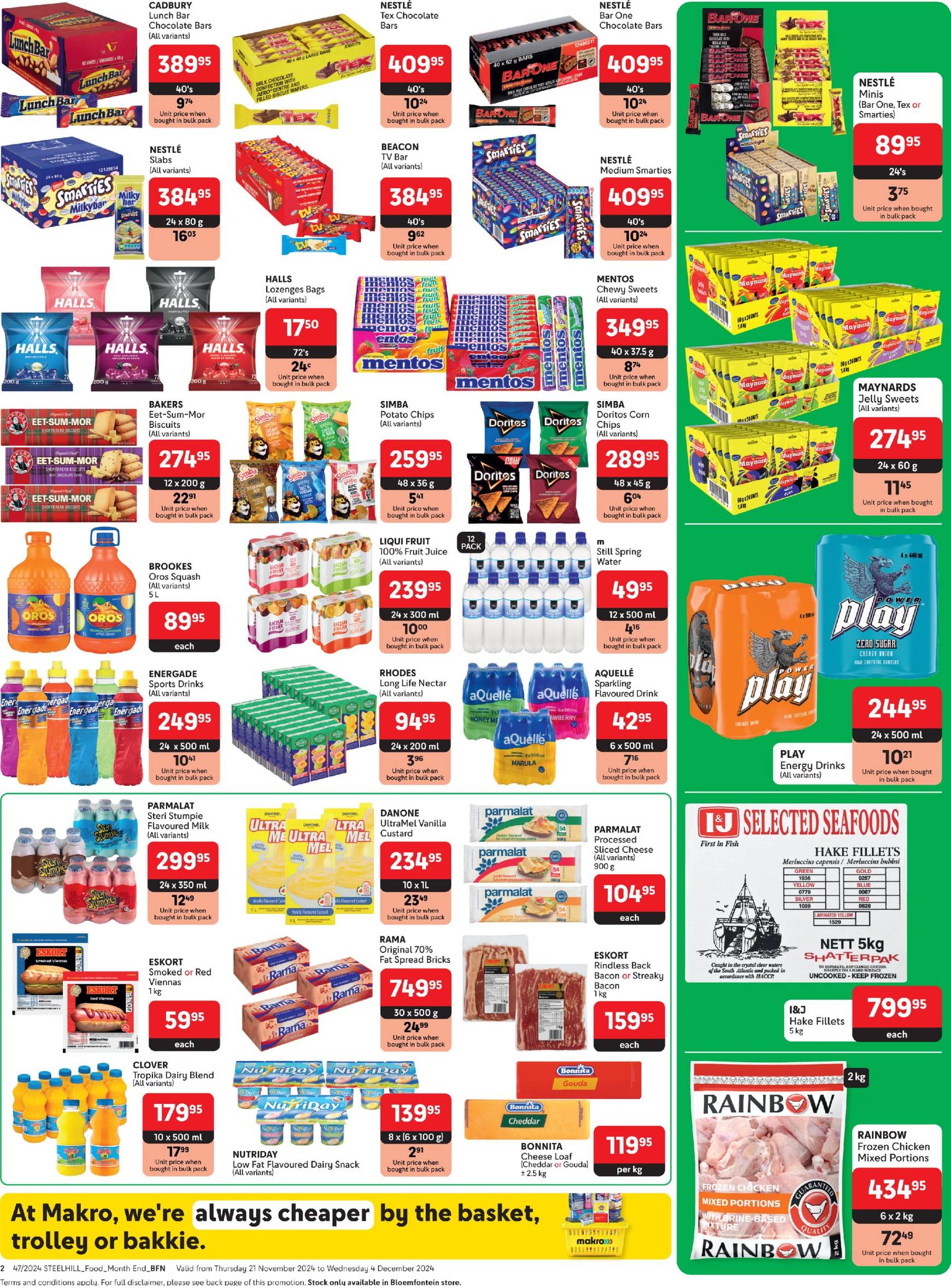 Makro specials valid from 21 Nov 2024 Kaufino