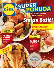 Lidl katalog od ponedjeljka 16.12.