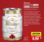 Bitburger Premium Pils 5-Liter- Bierfass mit Zapfhahn