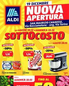 ALDI - Nuova apertura San Maurizio Canavese