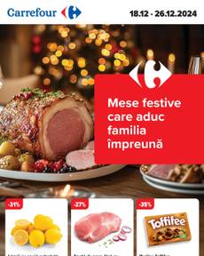 catalog Carrefour de la miercuri 18.12.