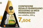 CONFEZIONE REGALO PARMIGIANO REGGIANO 22 MESI PARMAREGGIO 200g