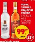 VODKA, TUZEMAK KRÁLOVSKÁ PALÍRNA 0,5l