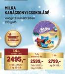 MILKA KARÁCSONYI CSOKOLÁDÉ