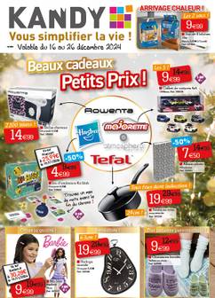 Catalogue Kandy de du lundi 16/12