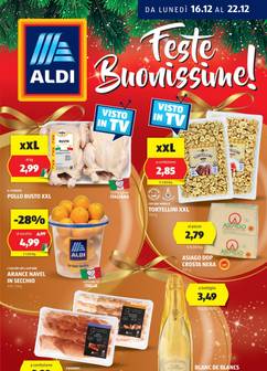 Volantini ALDI da lunedì 16/12