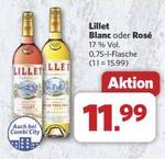 Lillet Blanc oder Rosé, 0,75 l