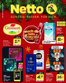 Netto-Prospekt von Montag 16.12.