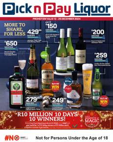 Pick n Pay - Liquor