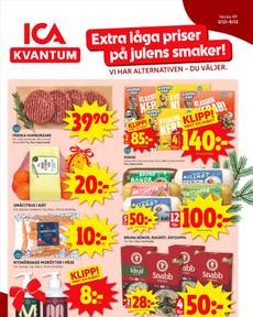 ICA Kvantum-reklamblad från måndag 02/12