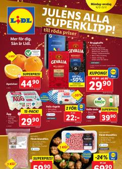 Lidl-reklamblad från måndag 16/12