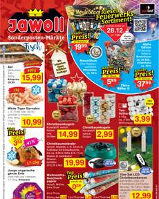 Jawoll-Prospekt von Montag 16.12.