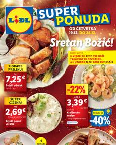 Lidl katalog od četvrtka 19.12.