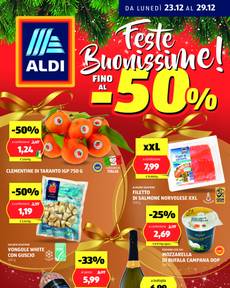 Volantini ALDI da lunedì 23/12