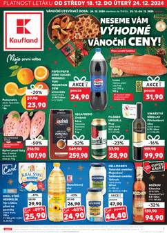 Kaufland leták od středy 18.12.