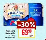 Král sýrů Hermelín 2 x 120 g