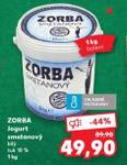 ZORBA Jogurt smetanový bílý 1 kg