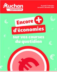 Auchan supermarché - Des économies au quotidien dans votre super