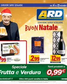 Volantini Ard Discount da lunedì 16/12