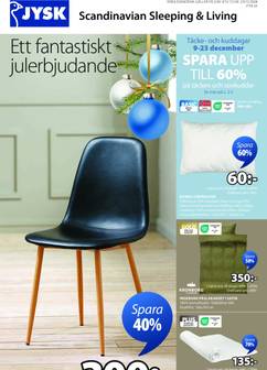 JYSK-reklamblad från måndag 09/12