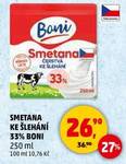 SMETANA KE ŠLEHÁNÍ 33% BONI 250 ml