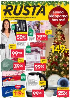 Rusta-reklamblad från måndag 16/12